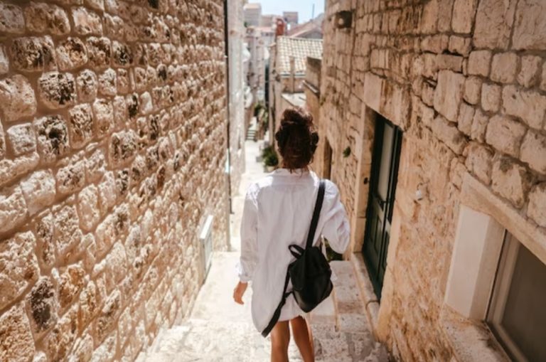 9 Street Map Of Dubrovnik Croatia